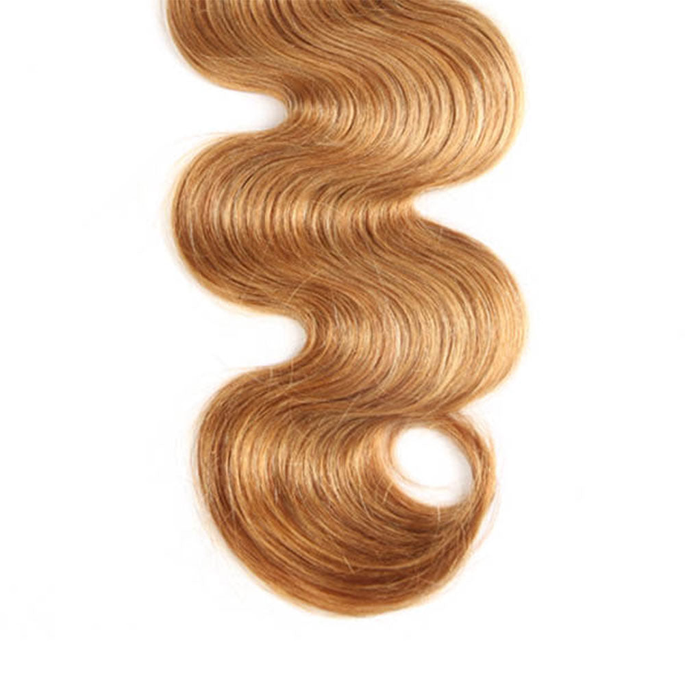 Megalook Brazilian Virgin Hair Ombre Color Honey 1B/27 Body Bundles 100% Human Hair Extensions