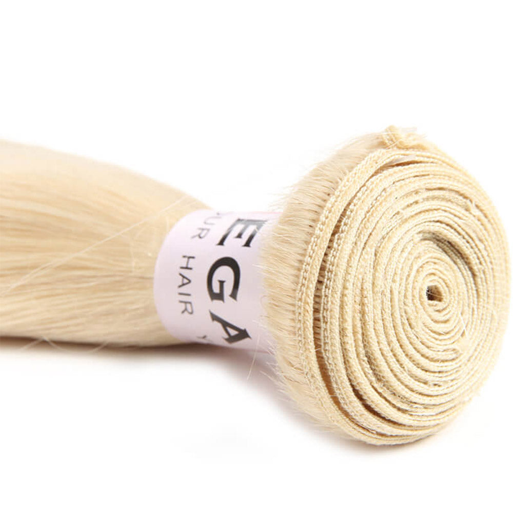 28 30 Inch 613 Blonde Human Hair Bundles Brazilian Hair Honey Blonde 1 PCS Straight Bundles