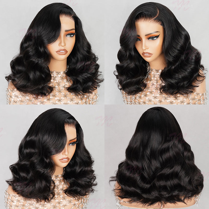 (Super Deal)Megalook Salon-Quality Luxurious Glueless 6X5 HD Lace Wig Body Wave Wear And Go Wig