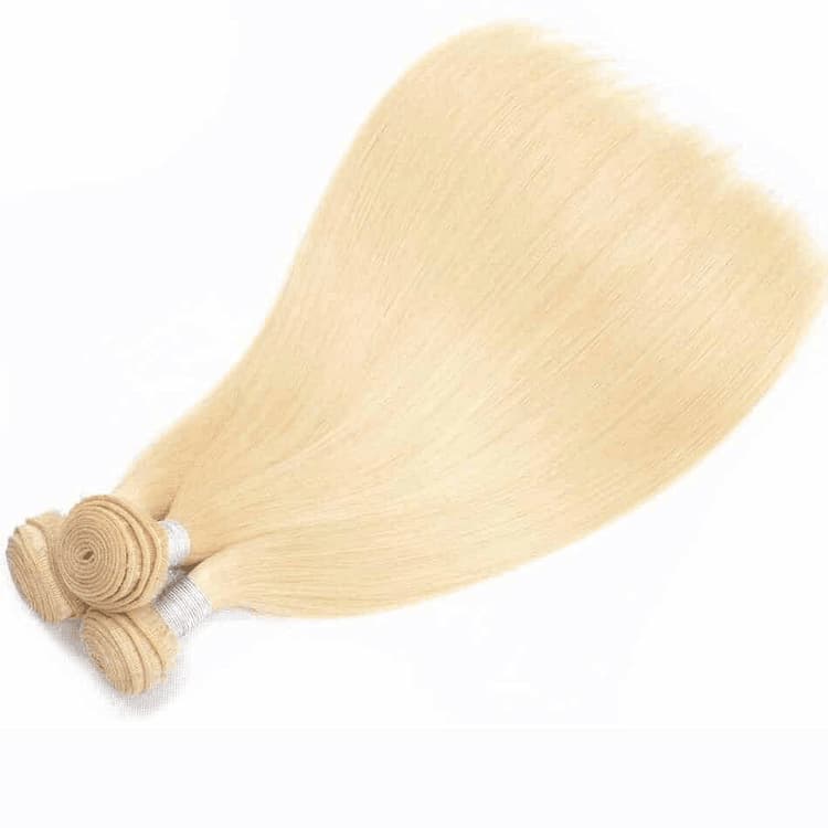 613 Blonde Brazilian Hair Bundle Straight Weave Remy Human Hair Weft 28 30Inch Free Shipping