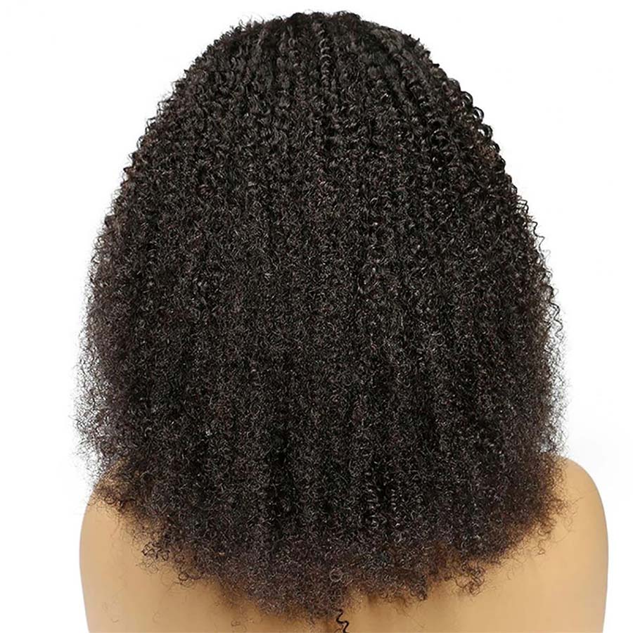 Pre Cut Lace | Kinky Curly 13x4 HD Lace Frontal Wig With Pre-plucked Edges Wig Easy Wear And Go