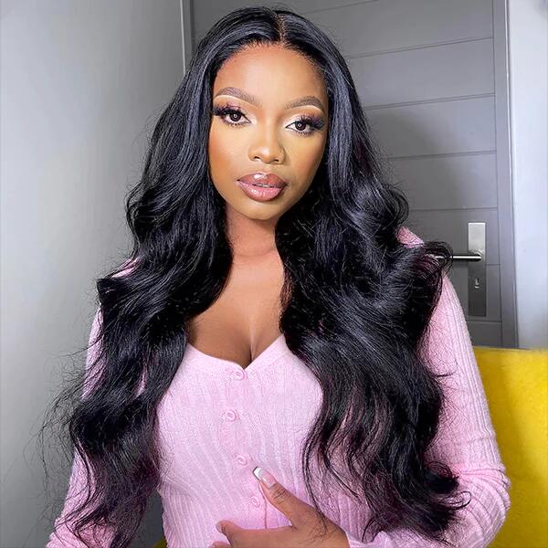 Special offer | 22inch = $99 4X4 Swiss Lace Natural Color Lace Cheap Closure Wigs Body Wave Wig Pre-Plucked With Baby Hair