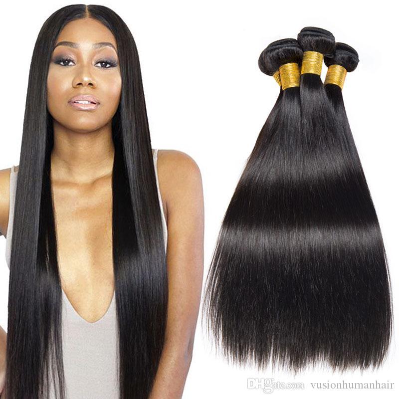 Megalook $89.9 Crazy Deal Unprocessed Human Hair 3 Bundles Straight / Body Wave Deal Megalook Hair