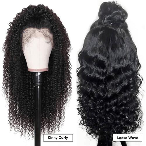 360 Lace Frontal Wigs Full Texture 10-32 inch 360 Wigs Pre Plucked With Baby Hair