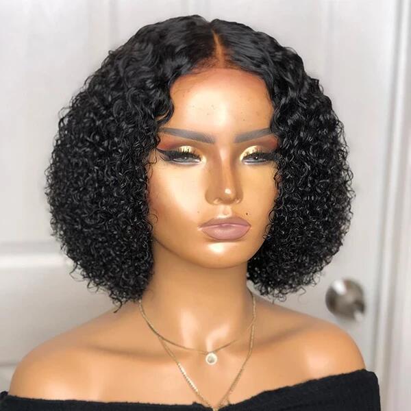 Megalook BIG DEAL JERRY CURL T Part Lace Front BOB WIG