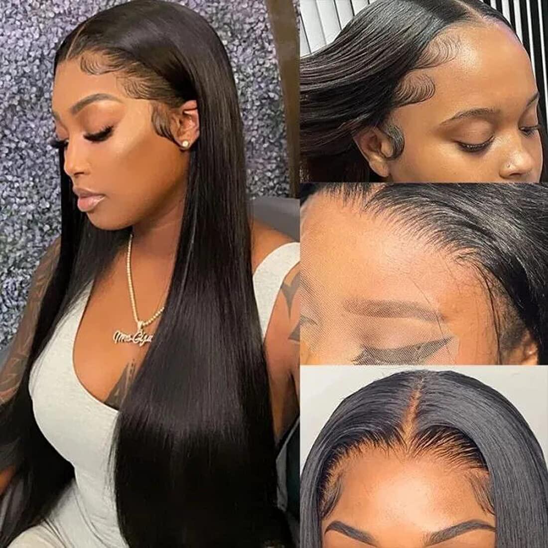 $100 OFF Code: MS100 | 5X5 HD LACE CLOSURE WIG Straight/Body/Deep Wave 180% Density Natural Human Hair Wigs