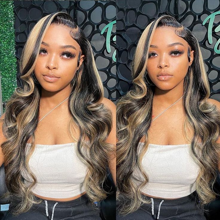 (Super Deal)$109.9 Highlight Balayage Color Wig HD Lace 4x4 Transparent Lace Wig(50pcs Limited Sale)