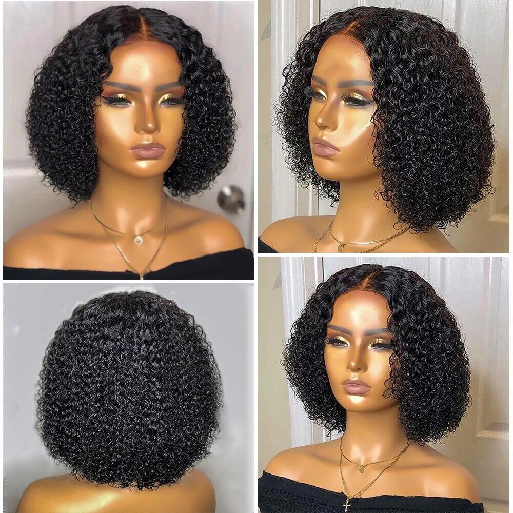 Megalook BIG DEAL JERRY CURL T Part Lace Front BOB WIG