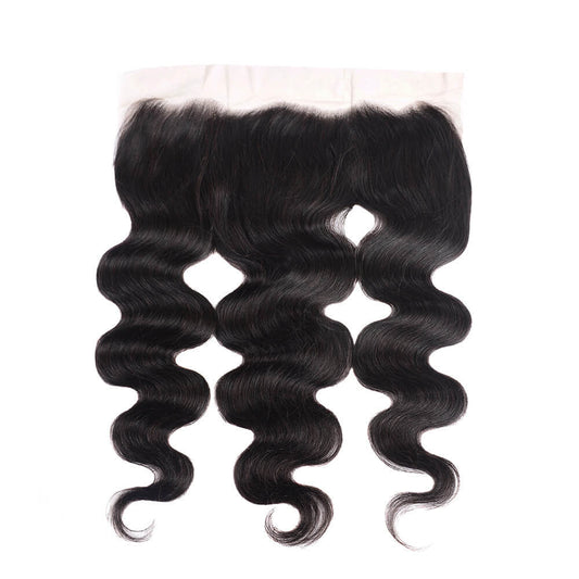 Megalook Brazilian Body Wave Virgin Hair Ear to Ear Frontal 4x4/5x5/13x6/13x4 Transparent Lace Frontal Closure Free Part