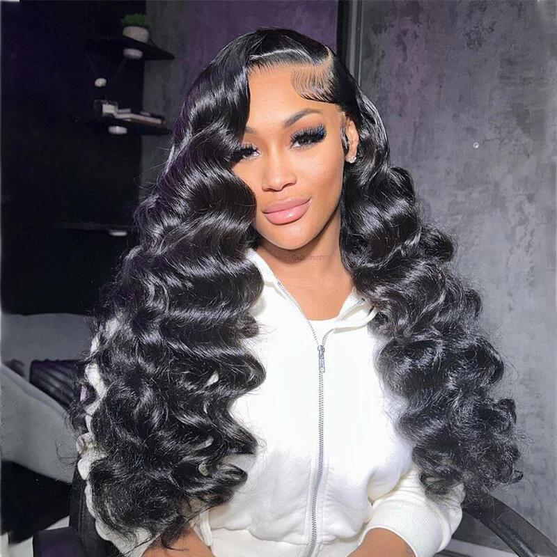 Pre Max Glueless 10x6 Parting Max HD Curly Lace Wig Pre Bleached Tiny Knots Loose Deep Wave Wig(No Code Needed)