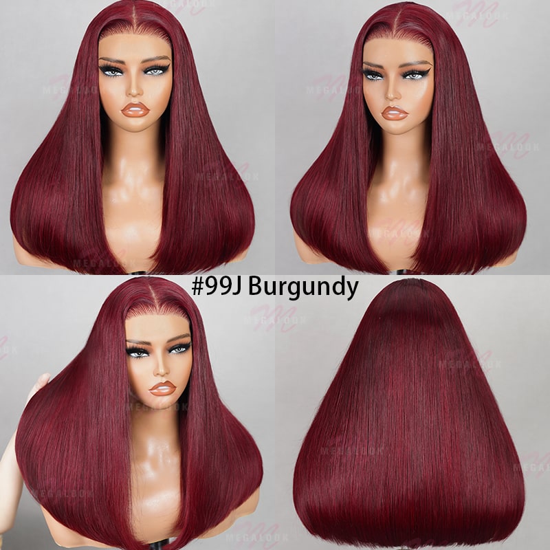 (Super Deal)Super Double Drawn Lace Closure Wigs 18 inch Salon-Quality Luxurious Glueless 6X5 HD Lace Wig Silky Straight Wear And Go Wig