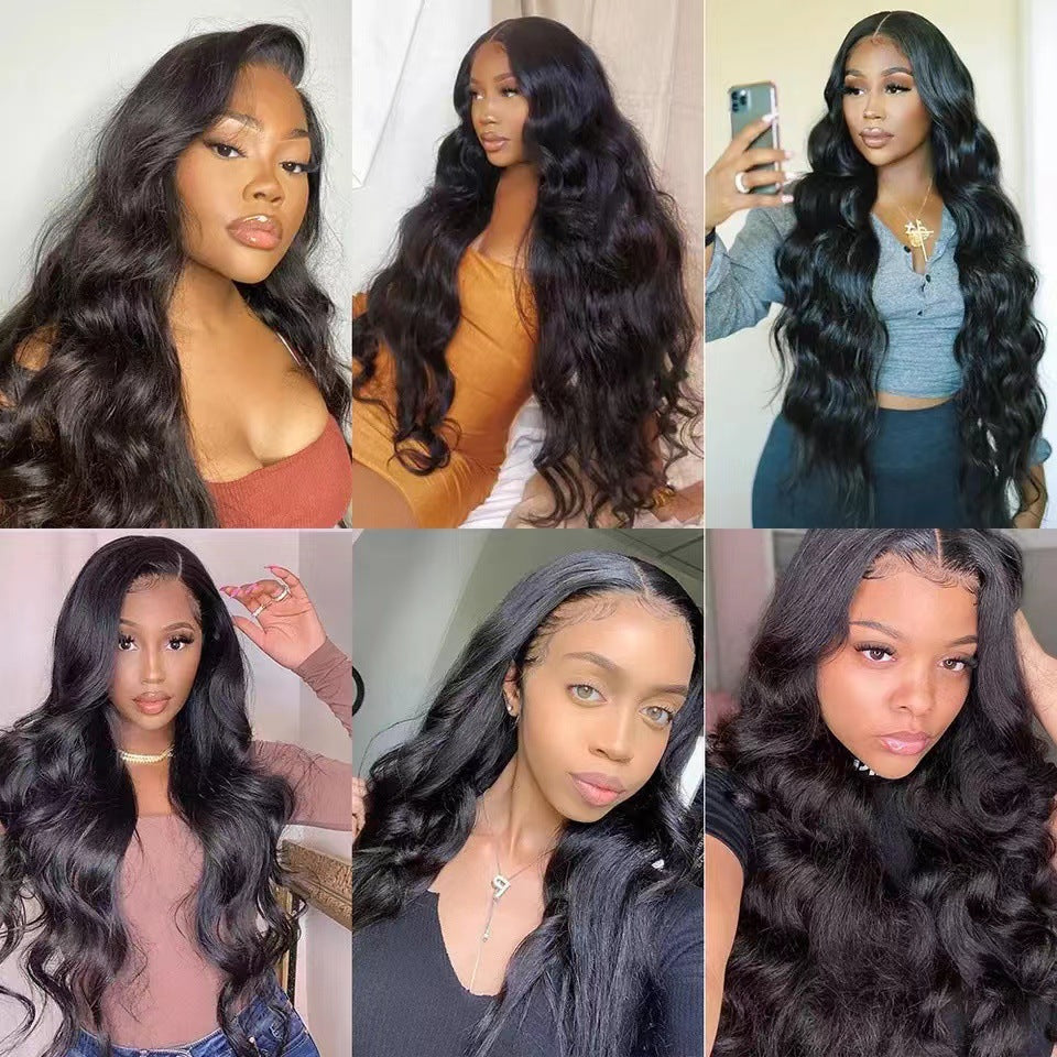 WOWANGEL Wear & Go Water Wave 5x5 Skinlike Real HD Lace Closure Wig Glueless Wig