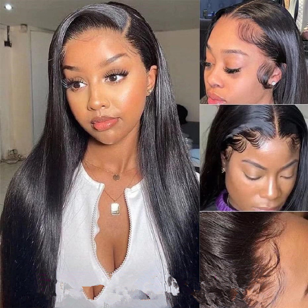 Luxury Glued or Glueless 13X6 Raw Hair Lace Front Wig