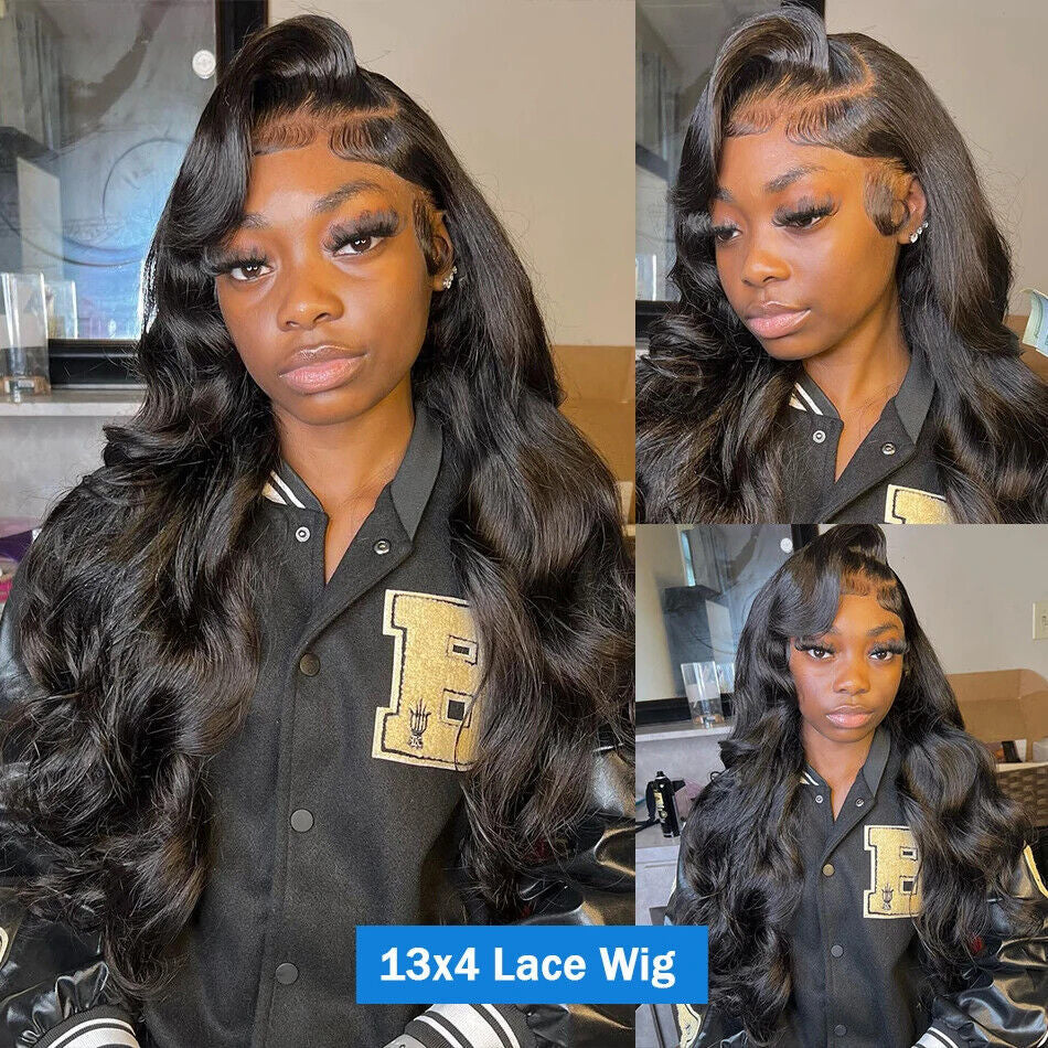 WOWANGEL Wear & Go 5x5 HD Lace Closure Wig Invisible Glueless Wig Body Wave