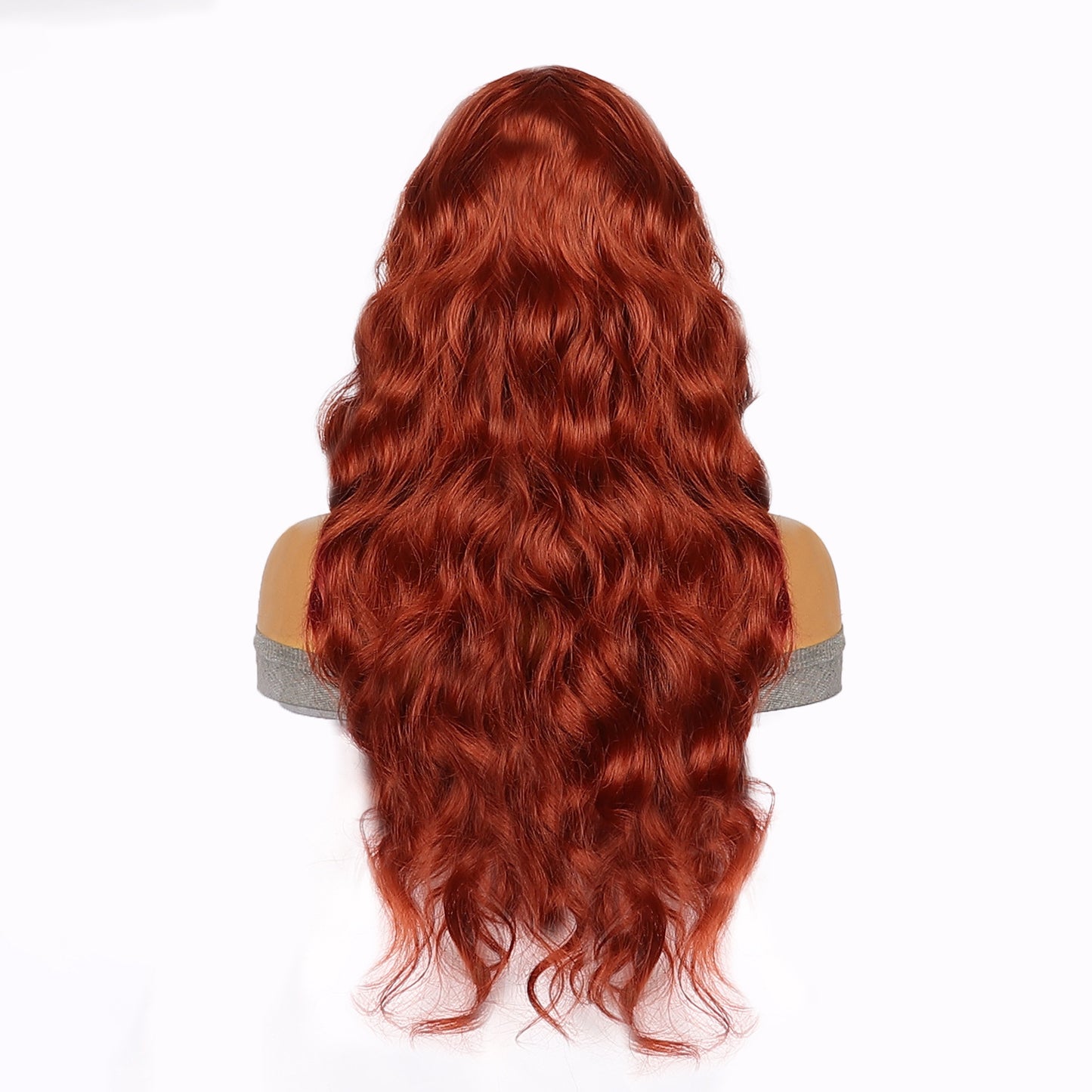 WOWANGEL Reddish Brown 5X5 HD Lace Closure Wig Body Wave Glueless Wigs