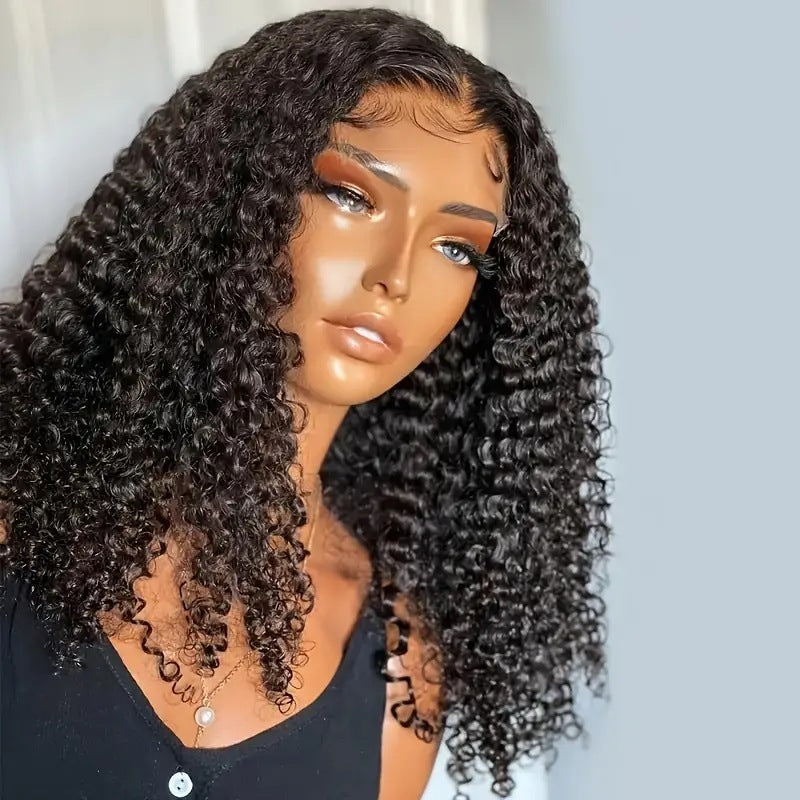 WOWANGEL Wear & Go 5x5 HD Lace Closure Wig Deep Curly Pre-Everything Glueless Wig