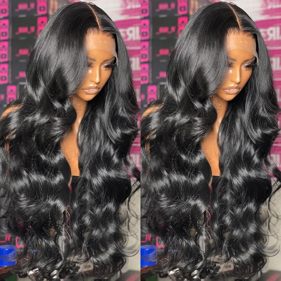 WOWANGEL Wear & Go 5x5 HD Lace Closure Wig Invisible Glueless Wig Body Wave