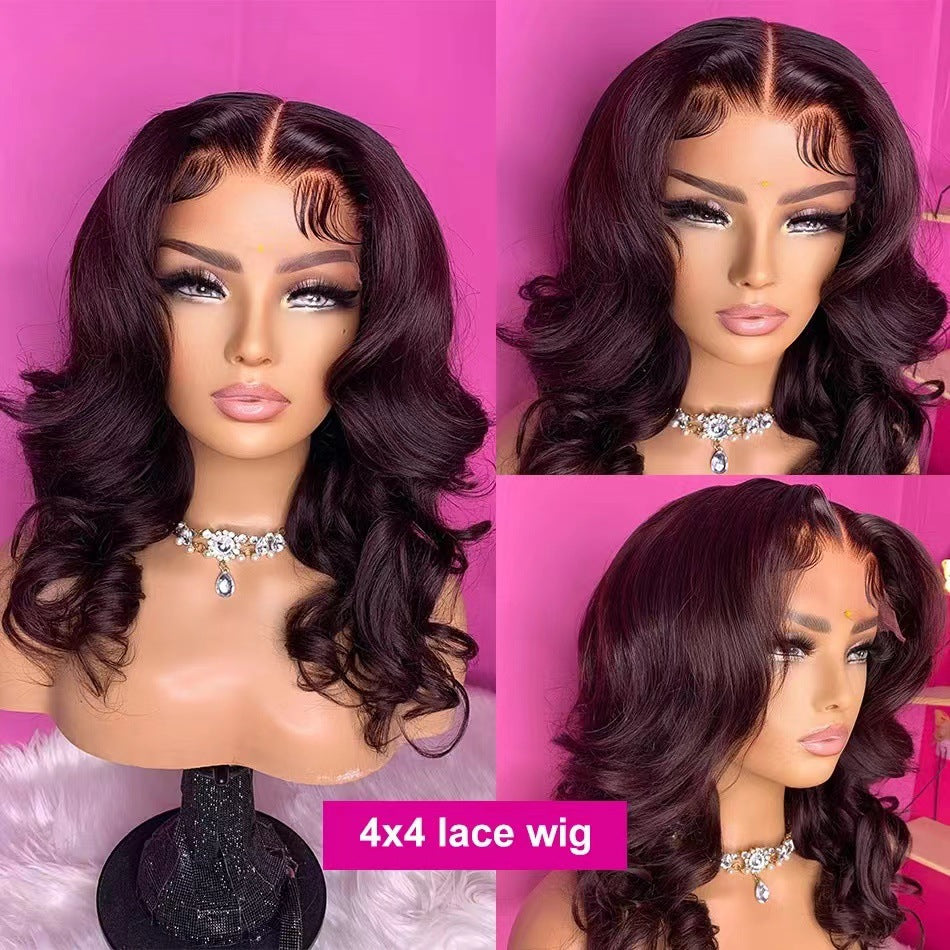 WOWANGEL Wear & Go 250% Density 5x5 HD Lace Closure BOB Wig Loose Wave