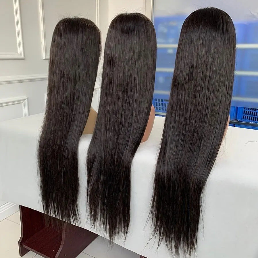 WOWANGEL Wear & Go 5x5 HD Lace Closure Wig Straight Pre-Everything Glueless Wig