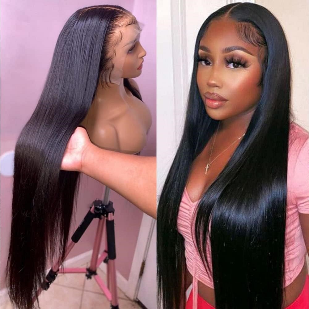 Luxury Glued or Glueless 13X6 Raw Hair Lace Front Wig