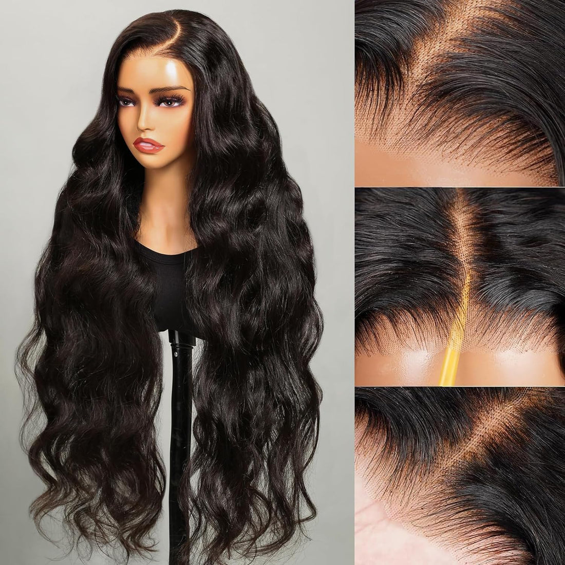 (Super Deal)Classic Style Body Wave Honey Blonde/P1B30 Highlights Hd Transparent Lace 5x6/13x4 Lace Human Hair Wigs Free Part Wig