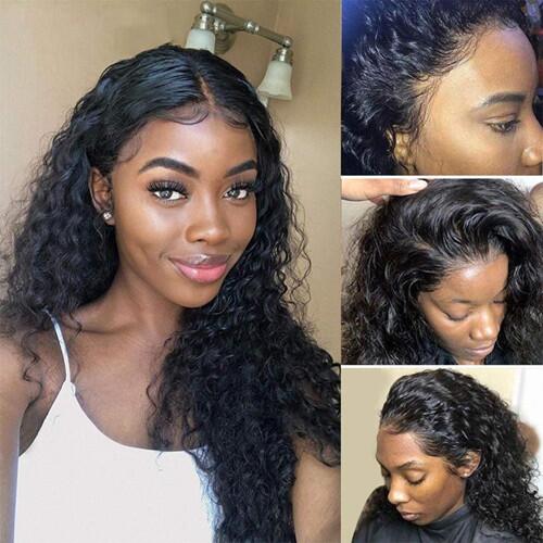 360 Lace Frontal Wigs Full Texture 10-32 inch 360 Wigs Pre Plucked With Baby Hair