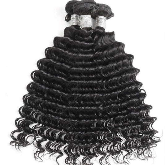 Megalook Brazilian Loose Deep Wave /Deep Wave /Deep Curly Remy Human Hair 3 Bundles Super Deal