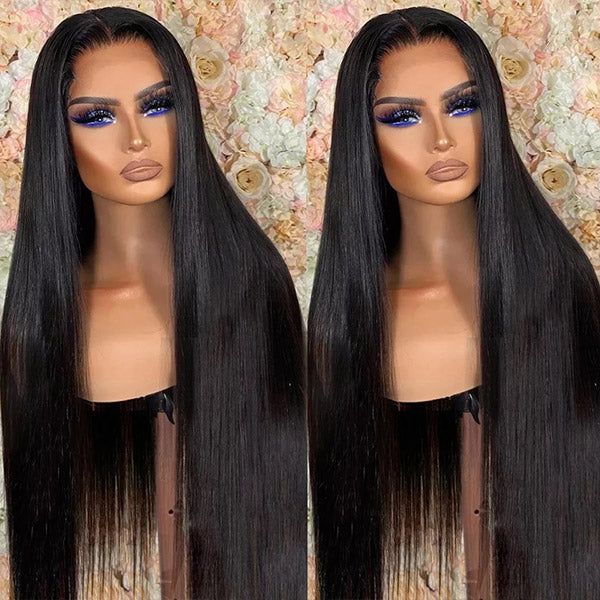 $100 OFF Code: MS100 | 5X5 HD LACE CLOSURE WIG Straight/Body/Deep Wave 180% Density Natural Human Hair Wigs