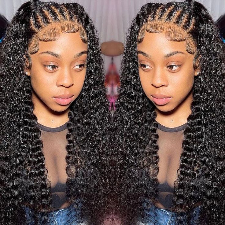 Megalook 3D Dome Cap Bleach Knots 13x4 HD Lace Wig Deep Curly Human Hair Easy Wear And Go Wig