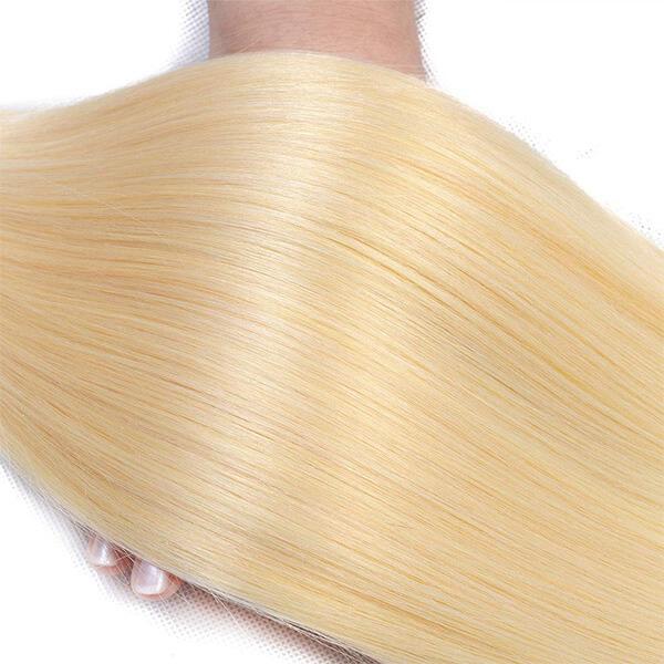 613 Blonde Brazilian Hair Bundle Straight Weave Remy Human Hair Weft 28 30Inch Free Shipping