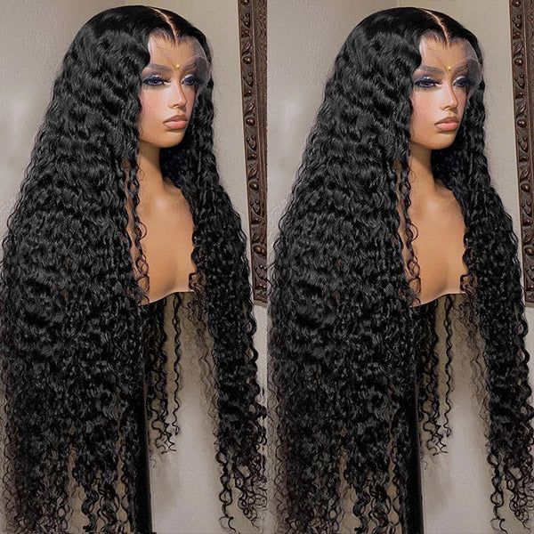 Megalook Curly 360 Lace Frontal Wig Preplucked Brazilian Curly Lace Wig With Baby Hair