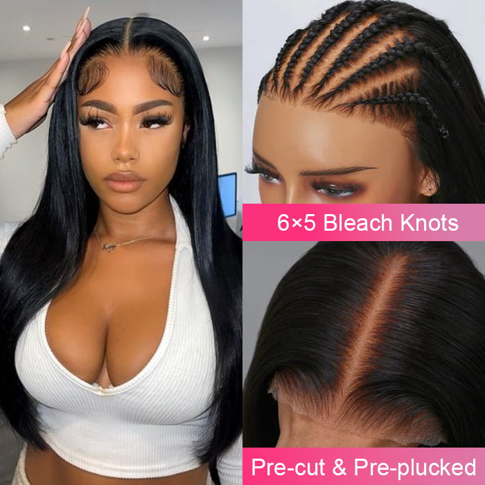 Special offer | 30inch = $196.99 30inch 6x5 Transparent Lace #613 #P1b/30 Balayage Barbie Blonde Highlight Bone Straight Hair Body Wave Wig