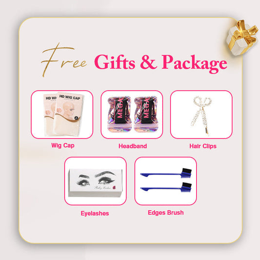 Megalook Free Gifts Package with Hair Order