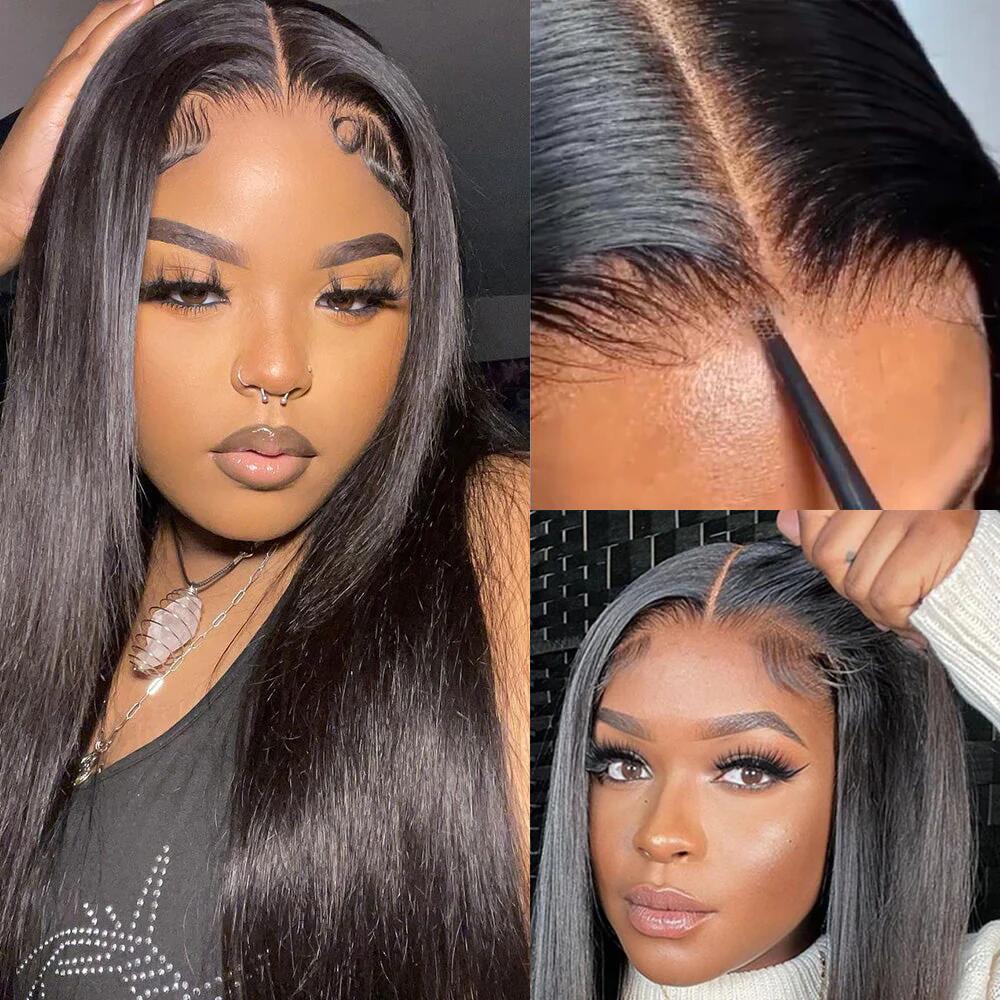 Pre Cut Lace | Glueless 6X5 HD Lace Wig Body Wave Human Hair Wear And Go Wig