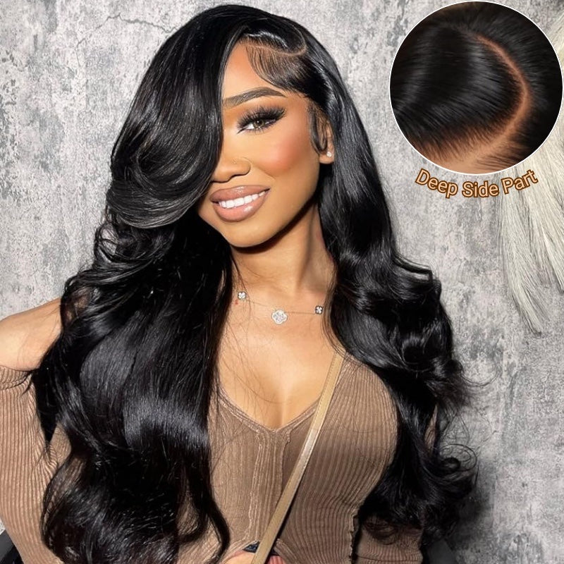 (Super Deal)Classic Style Body Wave Honey Blonde/P1B30 Highlights Hd Transparent Lace 5x6/13x4 Lace Human Hair Wigs Free Part Wig