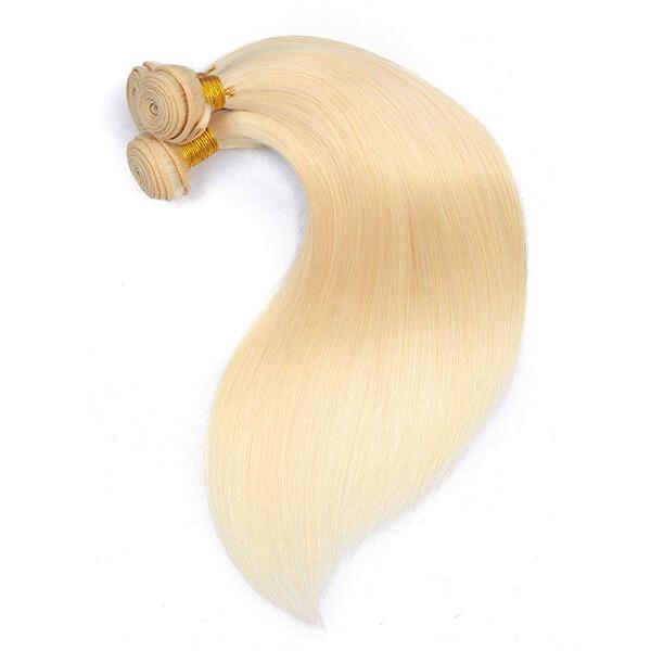 613 Blonde Brazilian Hair Bundle Straight Weave Remy Human Hair Weft 28 30Inch Free Shipping