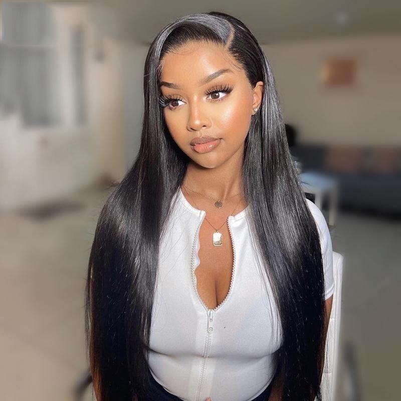 Megalook Member Exclusive Offer 6inch Deep Part Hairline Glueless 6x5 /13x4 Lace Front Wigs(12inch Clip Hair Leave Notes For Color)