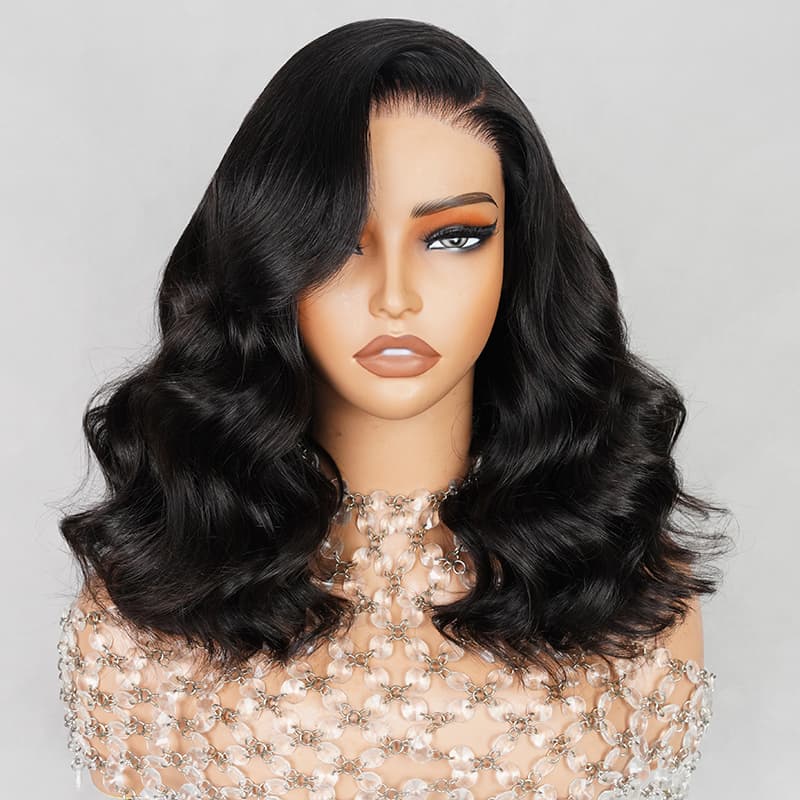 (Super Deal)Megalook Salon-Quality Luxurious Glueless 6X5 HD Lace Wig Body Wave Wear And Go Wig