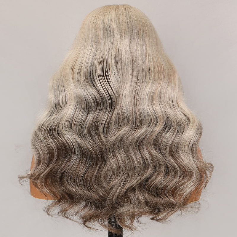 Megalook New Arrival Ombre Peekaboo Honey Blonde Wig 5x6 Loose Body Wave Glueless Lace Closure Human Hair Wigs(No Code Needed)