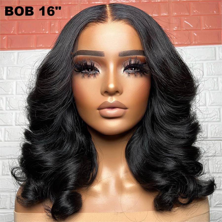 wig,WOWANGEL Pre-Everything 9X6 Wear Go Glueless Wig HD Lace Wigs Body Wave